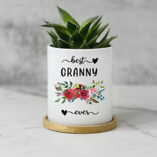 Load image into Gallery viewer, Best Granny, Best Grandma, Best Memaw Planter