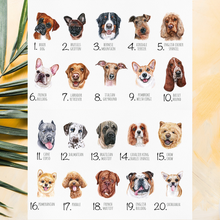 Load image into Gallery viewer, Personalized Dog Mug 80+ Breeds Colorful