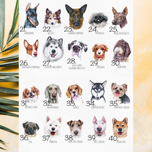 Load image into Gallery viewer, Personalized Dog Mug 80+ Breeds Colorful
