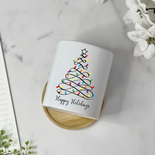 Load image into Gallery viewer, Happy Holidays Planter