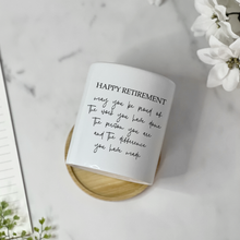 Load image into Gallery viewer, Happy Retirement Coworker, Nurse, Boss, Teacher Planter Pot (FS)