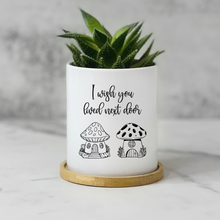 Load image into Gallery viewer, Long Distance, Best Friend Ceramic Gift Pot for Table Decor -I Wish You Lived Next Door (FS)