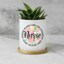 Load image into Gallery viewer, Nurse Appreciation Plant Pot for Table Decor - Nurse (FS)