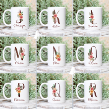 Load image into Gallery viewer, Personalized Name Alphabet Coffee Mug A-Z