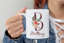 Load image into Gallery viewer, Personalized Name Alphabet Coffee Mug A-Z