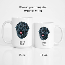 Load image into Gallery viewer, Black Russian Terrier Personalized Coffee Mug