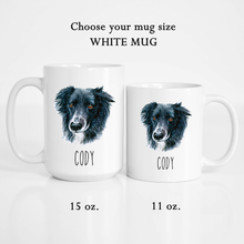 Load image into Gallery viewer, Border Collie Personalized Coffee Mug