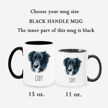 Load image into Gallery viewer, Border Collie Personalized Coffee Mug