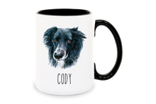 Load image into Gallery viewer, Border Collie Personalized Coffee Mug