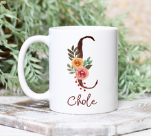 Load image into Gallery viewer, Personalized Name Alphabet Coffee Mug A-Z