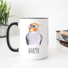 Load image into Gallery viewer, Cockatiel Personalized Coffee Mug