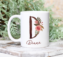 Load image into Gallery viewer, Personalized Name Alphabet Coffee Mug A-Z