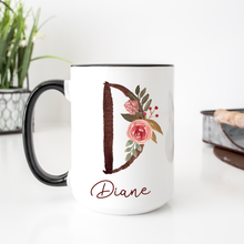 Load image into Gallery viewer, Personalized Name Alphabet Coffee Mug A-Z