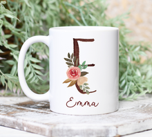 Load image into Gallery viewer, Personalized Name Alphabet Coffee Mug A-Z