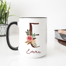 Load image into Gallery viewer, Personalized Name Alphabet Coffee Mug A-Z