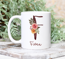 Load image into Gallery viewer, Personalized Name Alphabet Coffee Mug A-Z