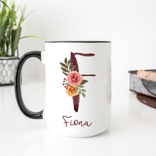 Load image into Gallery viewer, Personalized Name Alphabet Coffee Mug A-Z