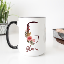 Load image into Gallery viewer, Personalized Name Alphabet Coffee Mug A-Z