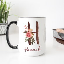 Load image into Gallery viewer, Personalized Name Alphabet Coffee Mug A-Z
