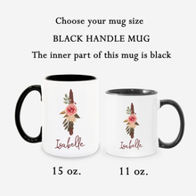 Load image into Gallery viewer, Personalized Name Alphabet Coffee Mug A-Z