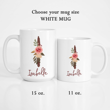 Load image into Gallery viewer, Personalized Name Alphabet Coffee Mug A-Z