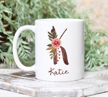 Load image into Gallery viewer, Personalized Name Alphabet Coffee Mug A-Z
