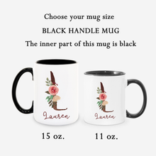 Load image into Gallery viewer, Personalized Name Alphabet Coffee Mug A-Z