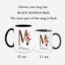 Load image into Gallery viewer, Personalized Name Alphabet Coffee Mug A-Z