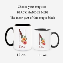 Load image into Gallery viewer, Personalized Name Alphabet Coffee Mug A-Z