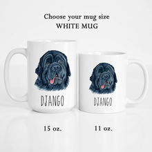 Load image into Gallery viewer, Newfoundland Dog Personalized Coffee Mug