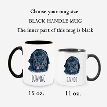 Load image into Gallery viewer, Newfoundland Dog Personalized Coffee Mug