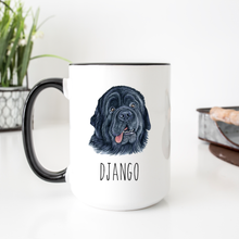 Load image into Gallery viewer, Newfoundland Dog Personalized Coffee Mug