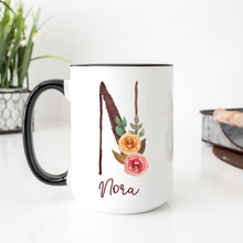 Load image into Gallery viewer, Personalized Name Alphabet Coffee Mug A-Z