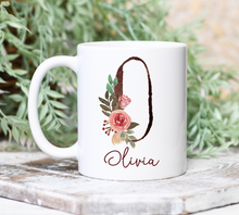 Load image into Gallery viewer, Personalized Name Alphabet Coffee Mug A-Z