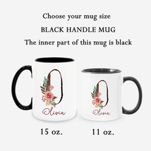 Load image into Gallery viewer, Personalized Name Alphabet Coffee Mug A-Z