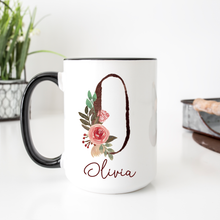 Load image into Gallery viewer, Personalized Name Alphabet Coffee Mug A-Z
