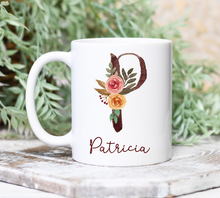 Load image into Gallery viewer, Personalized Name Alphabet Coffee Mug A-Z