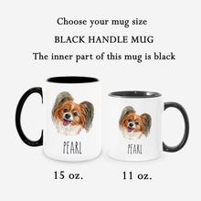 Load image into Gallery viewer, Papillon Personalized Coffee Mug