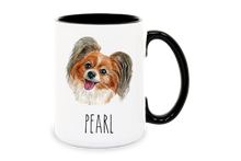 Load image into Gallery viewer, Papillon Personalized Coffee Mug