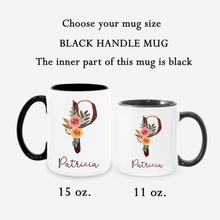 Load image into Gallery viewer, Personalized Name Alphabet Coffee Mug A-Z
