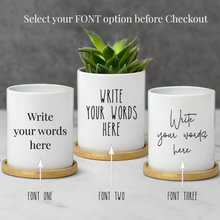 Load image into Gallery viewer, Personalized planter