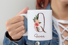 Load image into Gallery viewer, Personalized Name Alphabet Coffee Mug A-Z