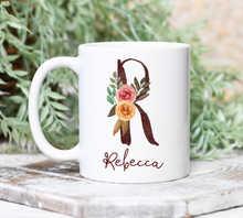 Load image into Gallery viewer, Personalized Name Alphabet Coffee Mug A-Z