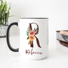 Load image into Gallery viewer, Personalized Name Alphabet Coffee Mug A-Z