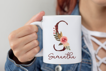 Load image into Gallery viewer, Personalized Name Alphabet Coffee Mug A-Z