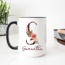 Load image into Gallery viewer, Personalized Name Alphabet Coffee Mug A-Z