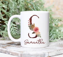 Load image into Gallery viewer, Personalized Name Alphabet Coffee Mug A-Z