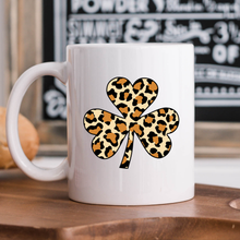 Load image into Gallery viewer, Shamrock Leopard Mug