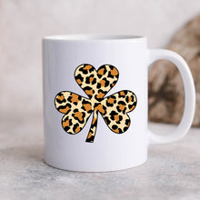 Load image into Gallery viewer, Shamrock Leopard Mug