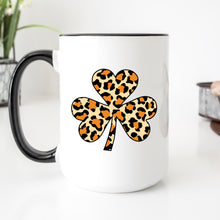 Load image into Gallery viewer, Shamrock Leopard Mug